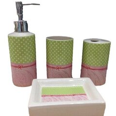 Keraamiline vannitoa komplekt Benedomo hind ja info | Vannitoa aksessuaarid | hansapost.ee
