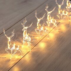 Valguskett DecoKing Reiindeer, 10 LED hind ja info | Jõulutuled | hansapost.ee
