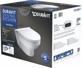 Seina WC Duravit DuraStyle Basic Rimless цена и информация | WС-potid | hansapost.ee