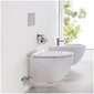 Seinale paigaldatav WC-pott Ravak Uni Chrome Rimoff, Soft Close kaanega hind ja info | WС-potid | hansapost.ee