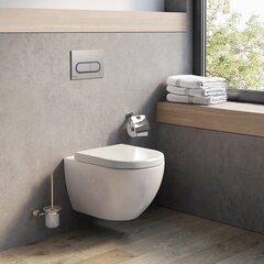 WC комплект Kolo Slim: WC монтажная рама + унитаз + кнопка + крышка цена и информация | Унитазы | hansapost.ee