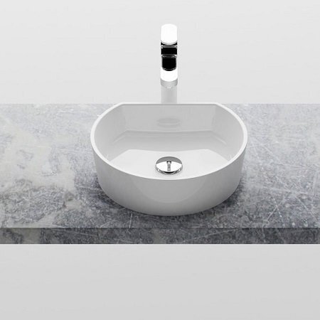 Pinnapealne kraanikauss Ravak Moon 1C 40x35,5 cm hind ja info | Vannitoa valamud, kraanikausid | hansapost.ee