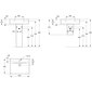 Valamu Ideal Standard Connect Cube, 60x46 cm, E794501 цена и информация | Vannitoa valamud, kraanikausid | hansapost.ee