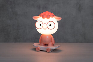 Laste reguleeritav puutetundlik lamp Lamb With Skateboard hind ja info | Lastetoa valgustid | hansapost.ee