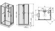 Nelja seinaga dušikabiin Sanplast Classic II kpl-KCKN/CLII 90-120s hind ja info | Dušikabiinid | hansapost.ee