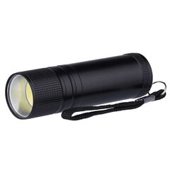 Металлический фонарик Emos 3W COB LED, 3x AAA цена и информация | Фонарики, прожекторы | hansapost.ee