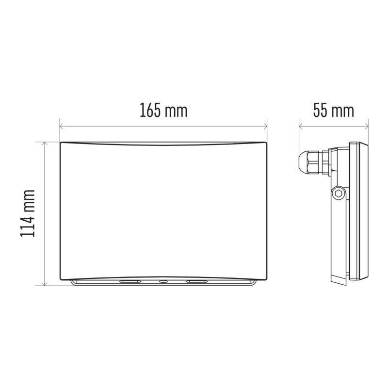 LED prožektor TAMBO 30W(260W) 2400 lm NW hind ja info | Taskulambid, pealambid ja prožektorid | hansapost.ee