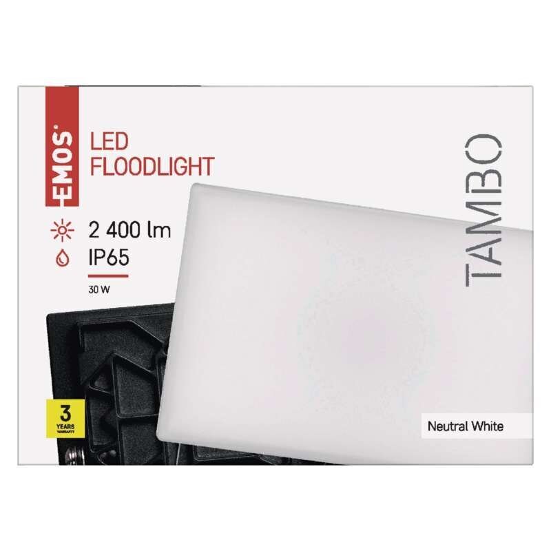 LED prožektor TAMBO 30W(260W) 2400 lm NW hind ja info | Taskulambid, pealambid ja prožektorid | hansapost.ee