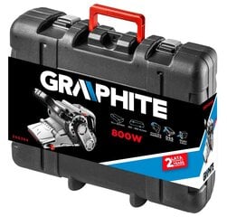 Ленточный шлифовальный станок Graphite 800W 59G394 цена и информация | Шлифовальные машины | hansapost.ee