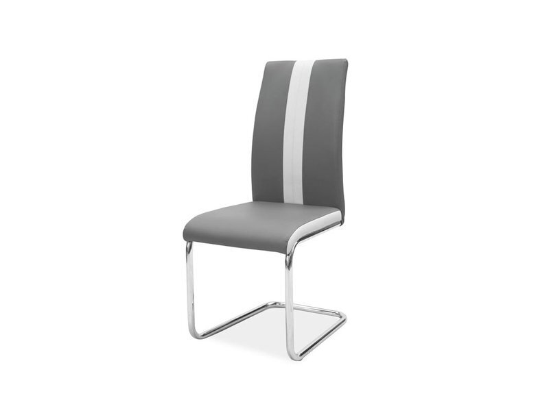 4 tooli komplekt H200, hall/valge hind ja info | Köögitoolid, söögitoolid | hansapost.ee