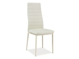 Комплект из 4 стульев H261 Bis Alu, кремовый цена и информация | Стулья для кухни и столовой | hansapost.ee