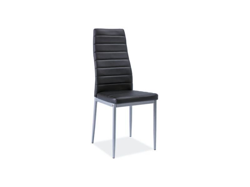 4 tooli komplekt H261 Bis Alu, must hind ja info | Köögitoolid, söögitoolid | hansapost.ee