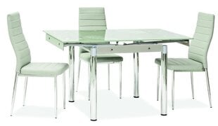 Раздвижной стол Gd-082, белый цена и информация | Кухонные и обеденные столы | hansapost.ee