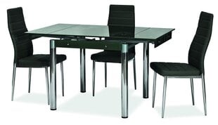 Складной стол Gd-082, чёрный цена и информация | Кухонные и обеденные столы | hansapost.ee