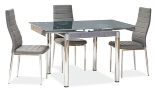 Раздвижной стол Gd-082, серый цена и информация | Кухонные и обеденные столы | hansapost.ee