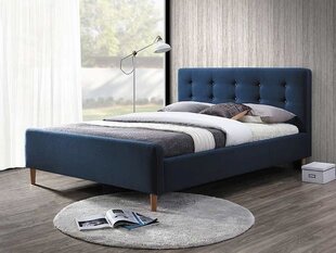 Voodi Pinko 160x200 cm, tumesinine hind ja info | Voodid | hansapost.ee