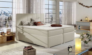 Кровать Bolero 160x200 см, кремового цвета цена и информация | Кровати | hansapost.ee