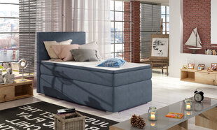 Кровать Rocco, 90x200 см, темно-синяя цена и информация | Кровати | hansapost.ee