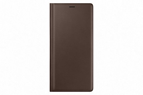 Samsung Galaxy Note 9 Leather View Case Brown цена и информация | Telefonide kaitsekaaned ja -ümbrised | hansapost.ee