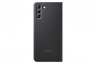 Telefoniümbris Samsung Smart Clear View telefonile Samsung Galaxy S21 Plus, black hind ja info | Telefonide kaitsekaaned ja -ümbrised | hansapost.ee