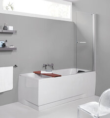 Стенка для ванны Sanplast Prestige III KW/PR III 70s, матовый графит цена и информация | Принадлежности для ванн | hansapost.ee