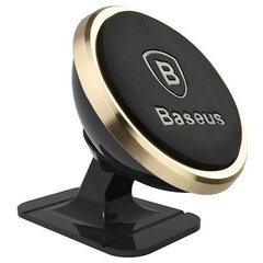 Telefonihoidik Baseus Magnetic 360, Kuldne цена и информация | Держатели для телефонов | hansapost.ee