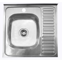 Roostevabast terasest valamu 863, parem (kauss vasakul) price and information | Kitchen sinks | hansapost.ee