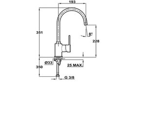 Смеситель для раковины Teka Ares 303 цена и информация | Teka Сантехника, ремонт, вентиляция | hansapost.ee