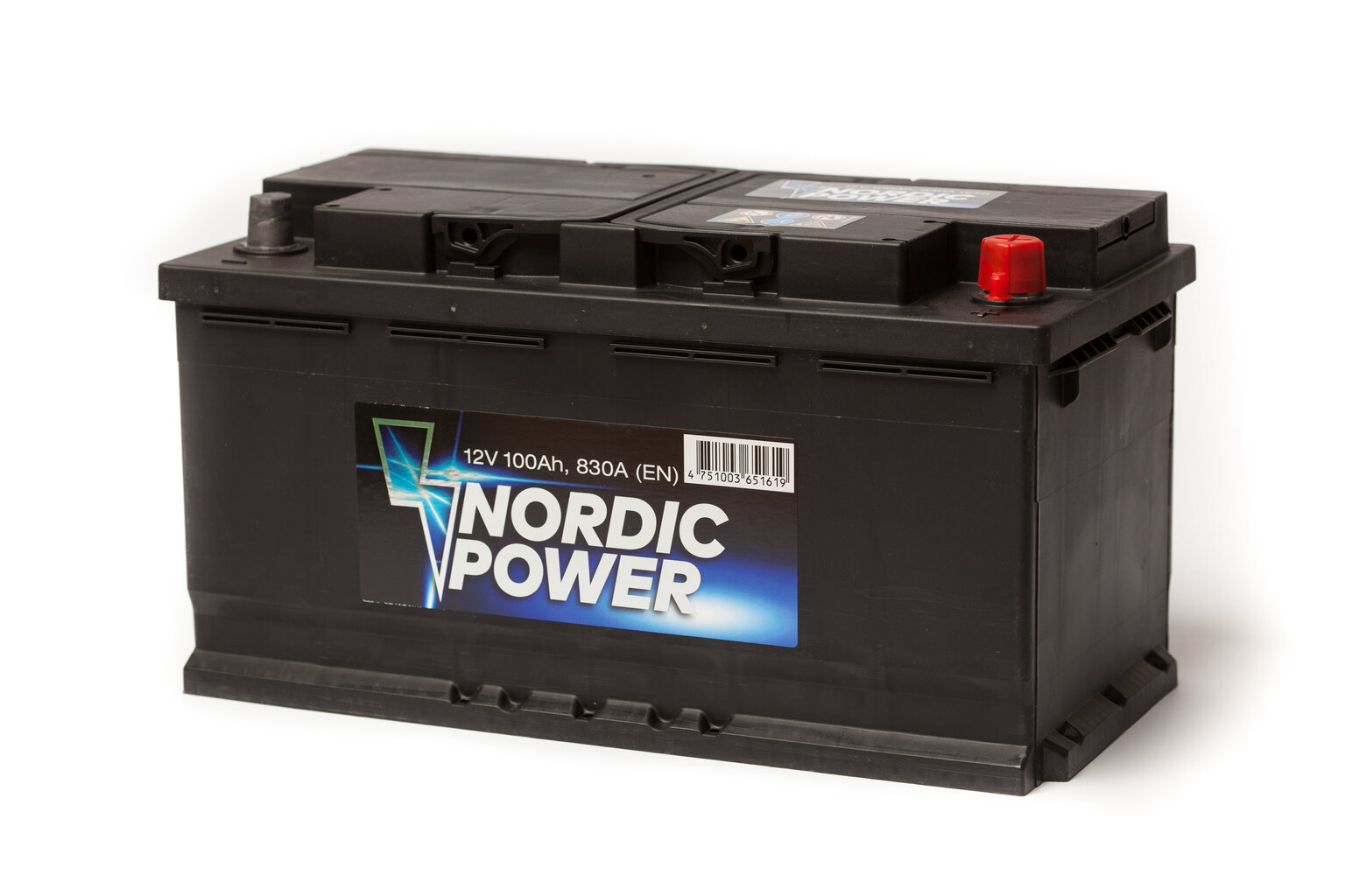 Aku Nordic Power 100 Ah 830A 12V цена и информация | Autoakud | hansapost.ee