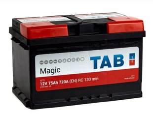 Aku TAB Magic 75Ah 750A цена и информация | TAB Аккумуляторы и зарядные устройства | hansapost.ee