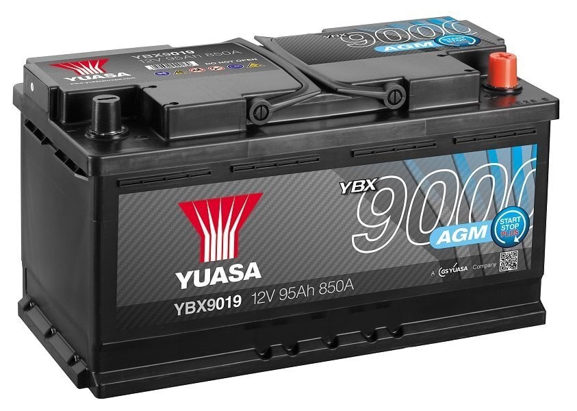 Aku 95Ah 12V 850A Yuasa AGM цена и информация | Autoakud | hansapost.ee