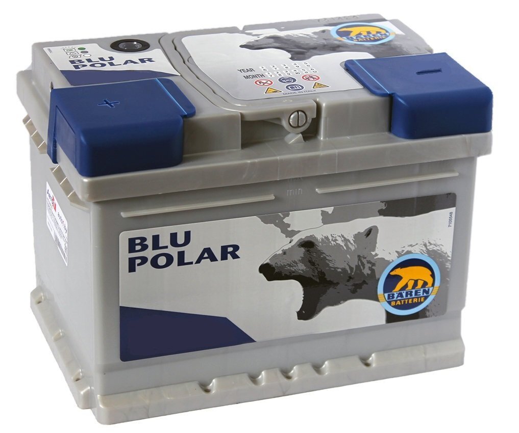 Aku BAREN POLAR BLU 64Ah 610A, vasakpoolne цена и информация | Autoakud | hansapost.ee