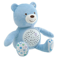Медвежонок- проектор Chicco First Dreams​, синий цена и информация | Игрушки для малышей | hansapost.ee