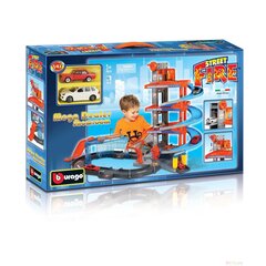 Mitmekorruseline auto garaaž Bburago Street Fire цена и информация | Игрушки для мальчиков | hansapost.ee