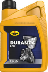 Масло KROON-OIL Duranza Eco 5W-20, 1 л цена и информация | Моторные масла | hansapost.ee