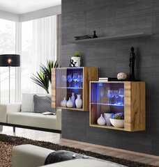 Комплект мебели для гостиной Switch SB 3, серый/дуб цена и информация | Секции | hansapost.ee
