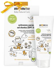 Päikesekaitsekreem väikelastele MomMe Baby Natural Care SPF50 50 ml hind ja info | Päikesekaitse ja päevitusjärgsed kreemid | hansapost.ee