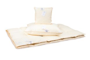 Одеяло с наполнителем из гусиного пуха-перьев, 135x200 см цена и информация | Одеяла | hansapost.ee