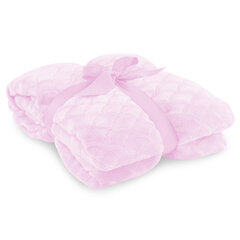 Одеяло Sardi из микрофибры пудрово-розового цвета 170x200 см цена и информация | Покрывала, пледы | hansapost.ee