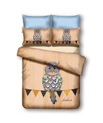 Простыня DecoKing Owls 200x200 см цена и информация | Постельное белье | hansapost.ee