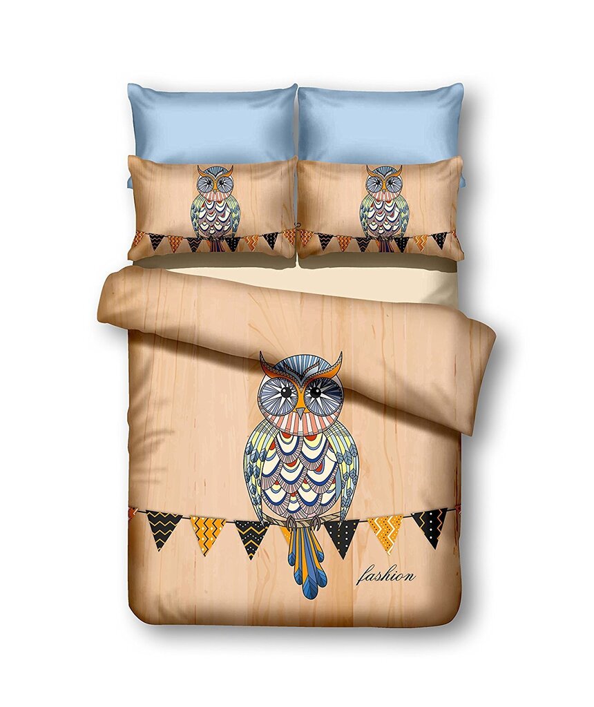 DecoKing Owls voodilina 200x200 cm цена и информация | Voodipesukomplektid | hansapost.ee