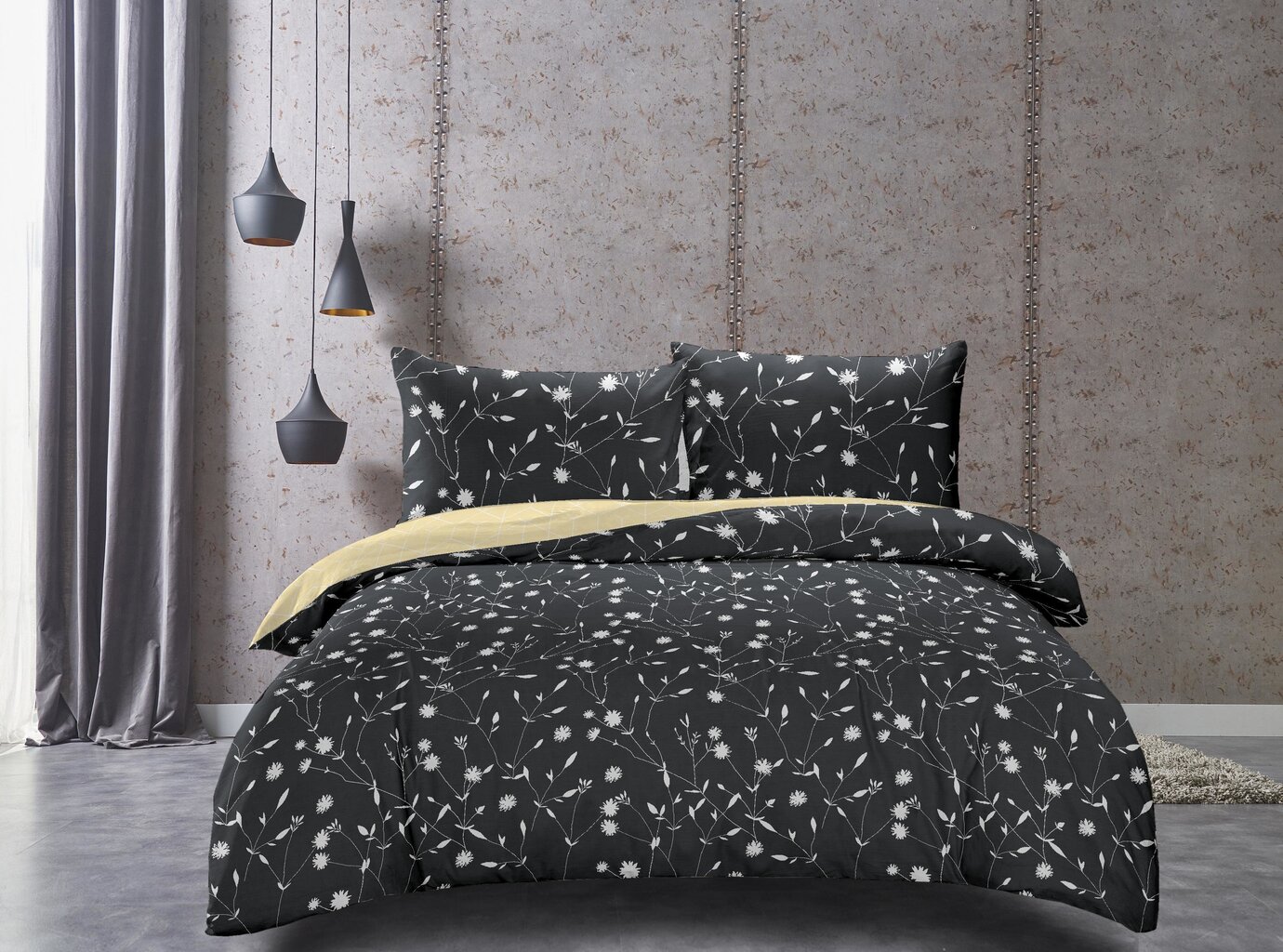 Makosatiin voodipesu Ducato Dandelion 140x200 + 70x90cm x 1 hind ja info | Voodipesukomplektid | hansapost.ee