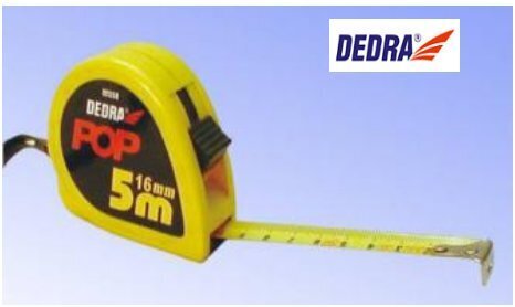 Mõõdulint 3m/13mm Dedra M358 цена и информация | Käsitööriistad | hansapost.ee