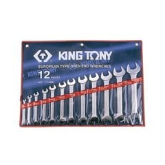 Набор гаечных ключей KING TONY, 12 ключей цена и информация | Механические инструменты | hansapost.ee