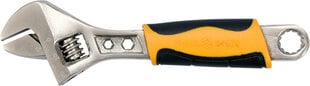 Разводной ключ с пластиковой рукояткой VOREL, 150 мм цена и информация | Механические инструменты | hansapost.ee