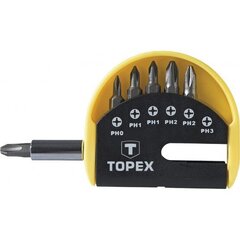 Комплект насадок TOPEX с Philips магнитным держателем, 7 шт. цена и информация | Механические инструменты | hansapost.ee