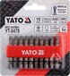 Otsikute komplekt 10 tk Yato PH2x50mm 1/4" цена и информация | Käsitööriistad | hansapost.ee