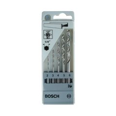 Puuride komplekt metallile Bosch, 5 tk hind ja info | Käsitööriistad | hansapost.ee