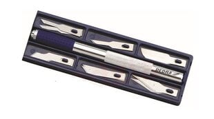 Прецизионный нож Dedra 6 мм, 12 лезвий цена и информация | Механические инструменты | hansapost.ee