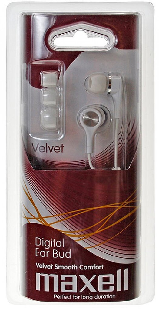 Maxell Velvet White цена и информация | Kõrvaklapid | hansapost.ee